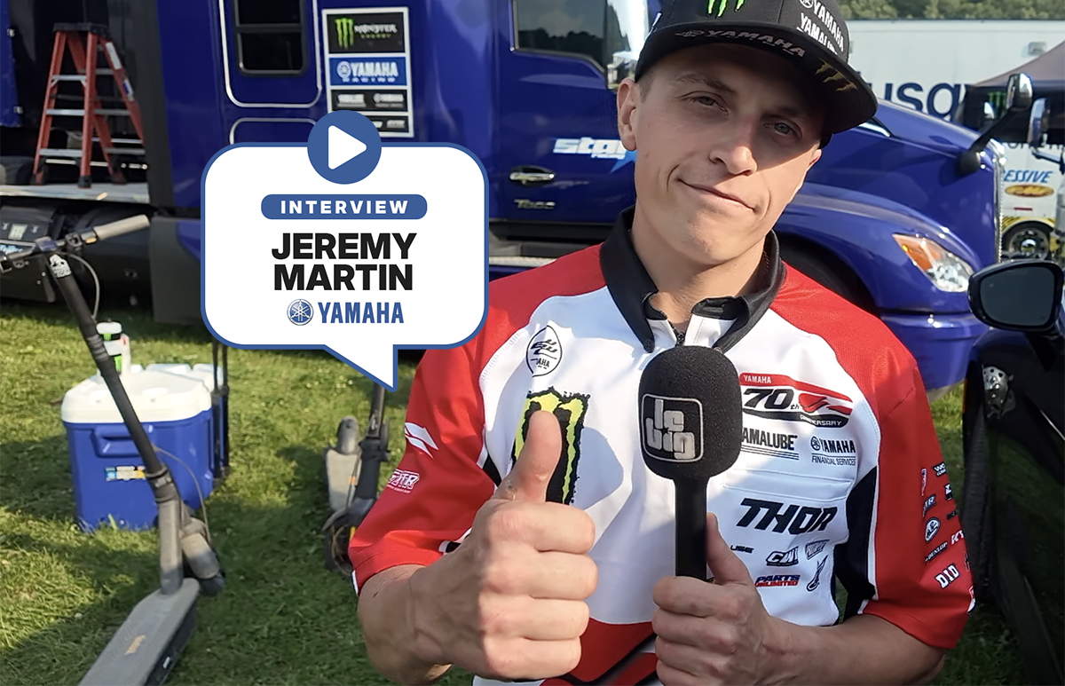 Jeremy Martin : « je pleurais dans mon casque »