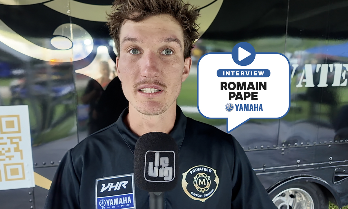 Romain Pape : « je ne me suis pas lâché »