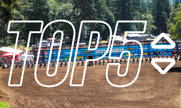 « Hauts et bas » : le Top 5 du MX de Washougal