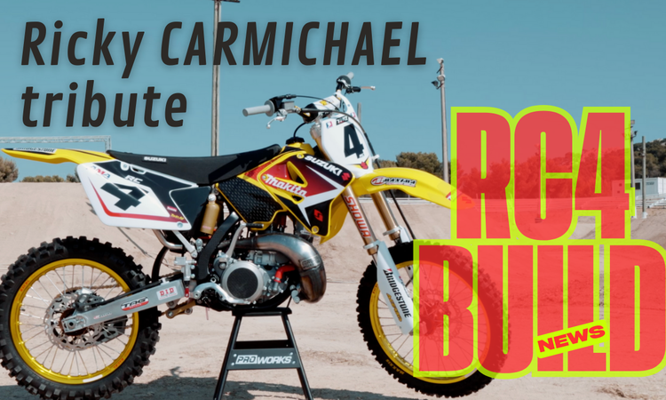 La Suzuki 250 RM Ricky Carmichael revit...