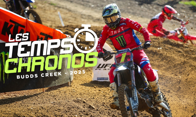 Les temps chronos du MX de Budds Creek