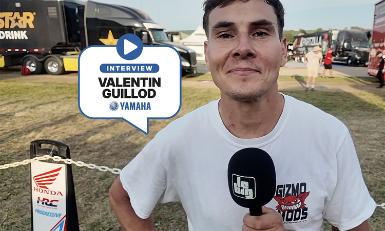 Valentin Guillod : « J'étais pendu au guidon »