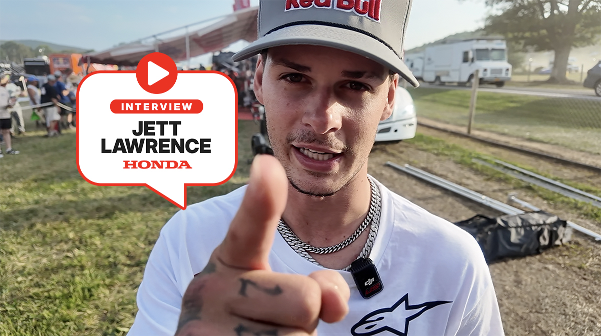 Jett Lawrence : « Je peux me détendre maintenant »
