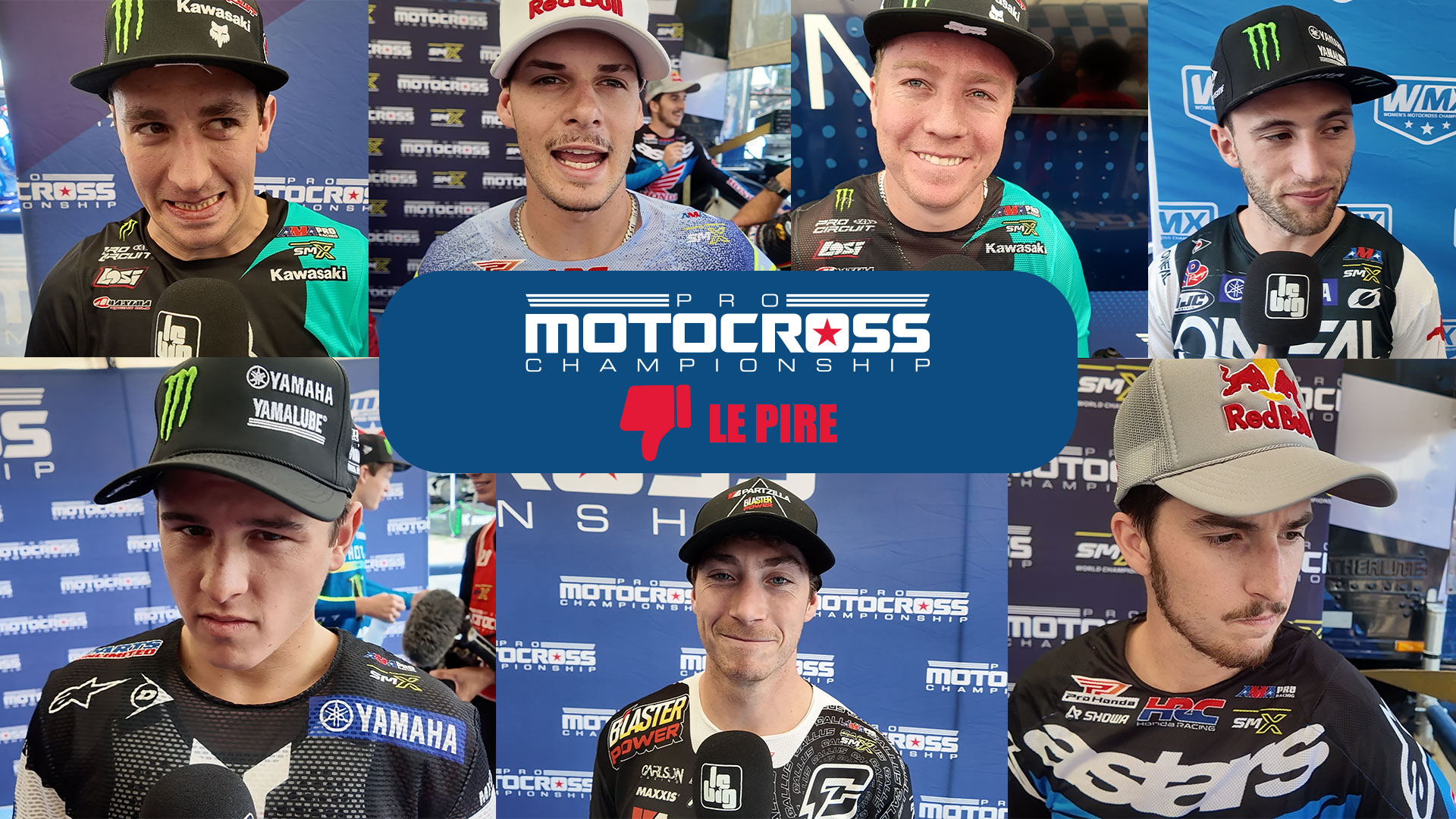 « Le pire » du Pro Motocross 2025