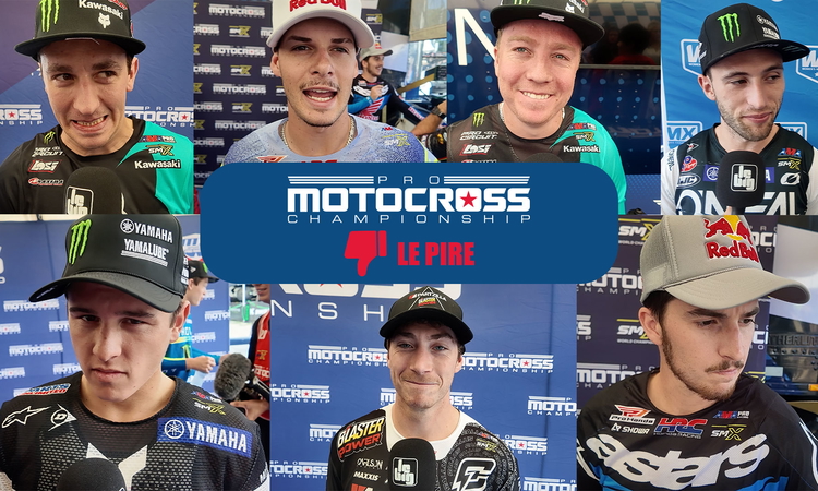 « Le pire » du Pro Motocross 2025