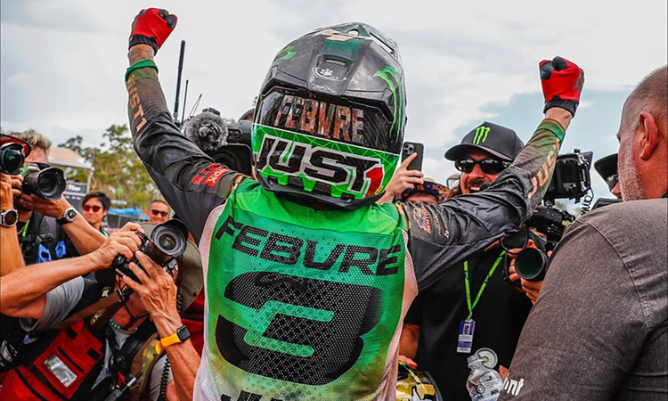 Romain Febvre est champion du monde MXGP