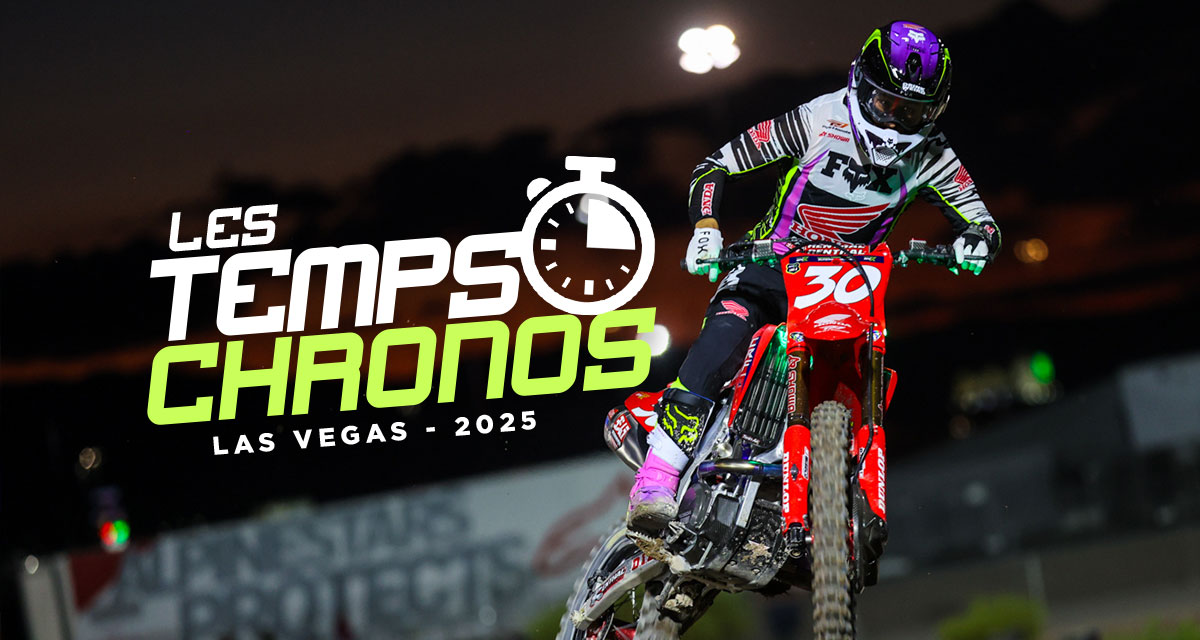 Les temps chronos du SMX de Las Vegas