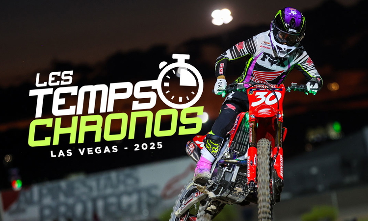 Les temps chronos du SMX de Las Vegas