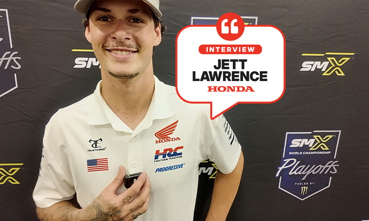 Jett Lawrence : « J'ai rectifié le tir »