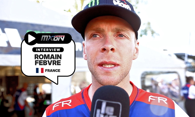 Romain Febvre : "Du temps à me mettre dedans"