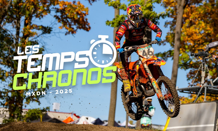 Les temps chronos du MXDN 2025
