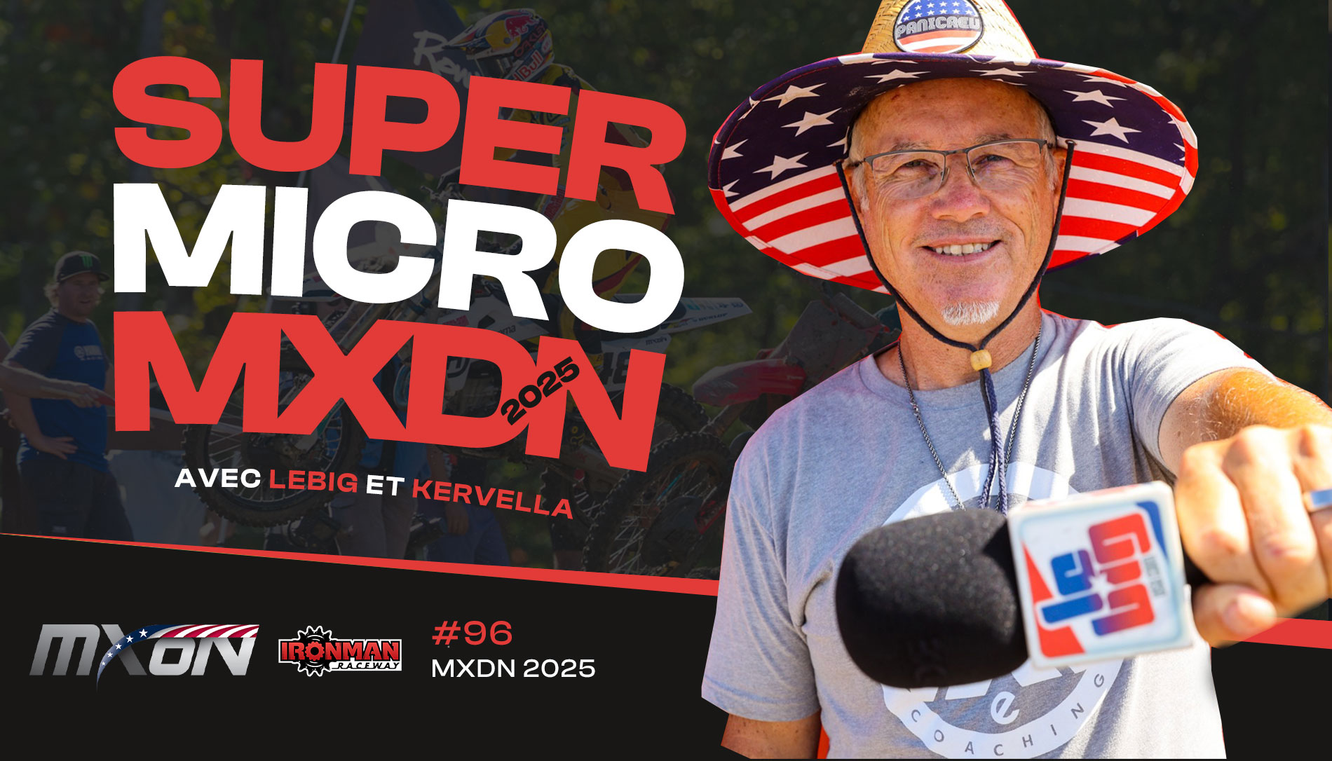 « SuperMicro MXdN » Ironman avec LeBig et Yannig Kervella