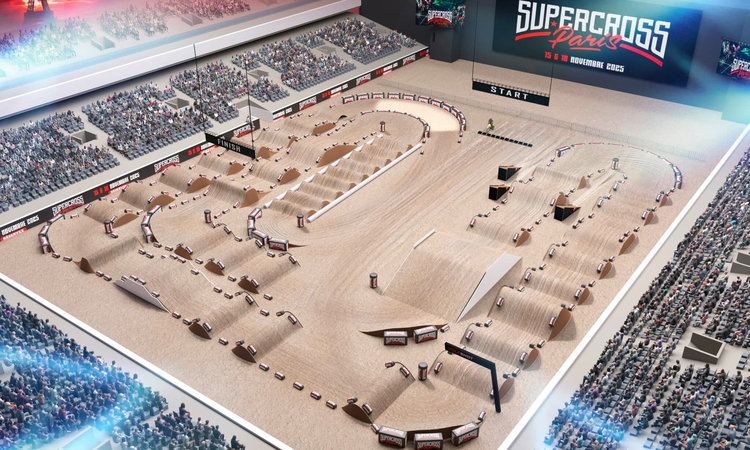 La piste du SX de Paris (à Nanterre)