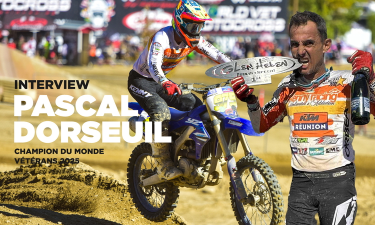Pascal Dorseuil : Champion du Monde Motocross Vétérans