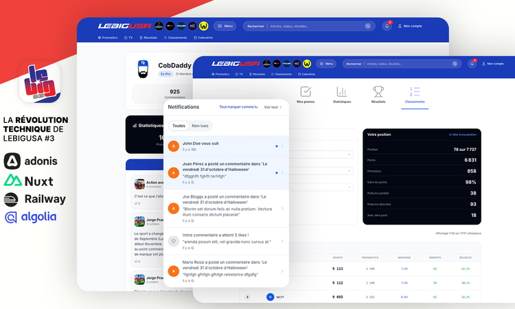 La révolution technique de LeBigUSA #3 (front-end)
