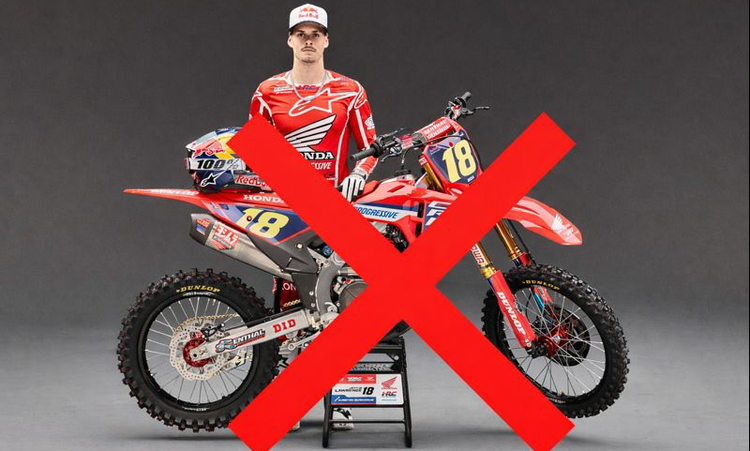 Jett Lawrence forfait pour le SX US 2026