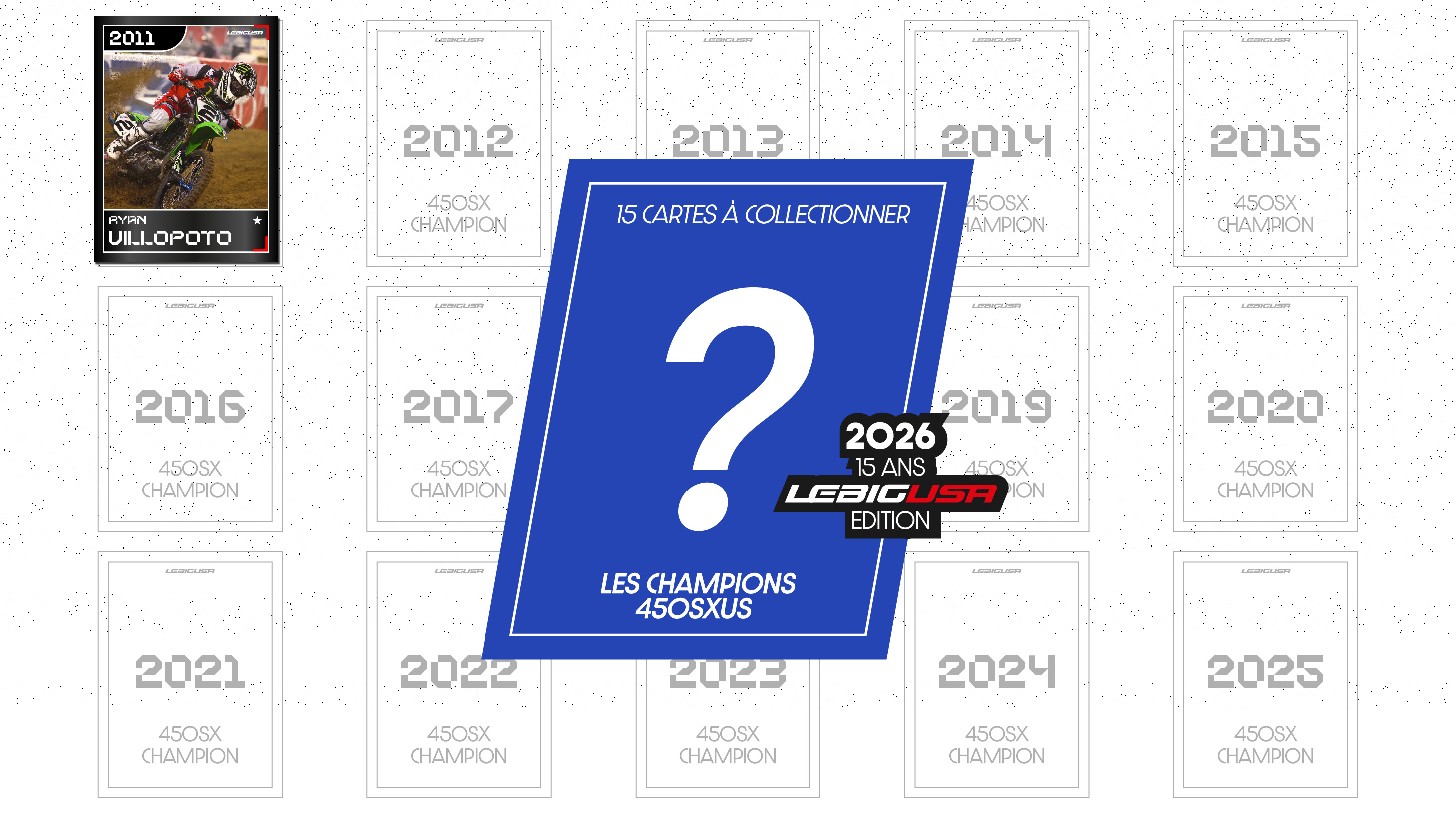 Cartes collection LBU SX US 450 (2012)