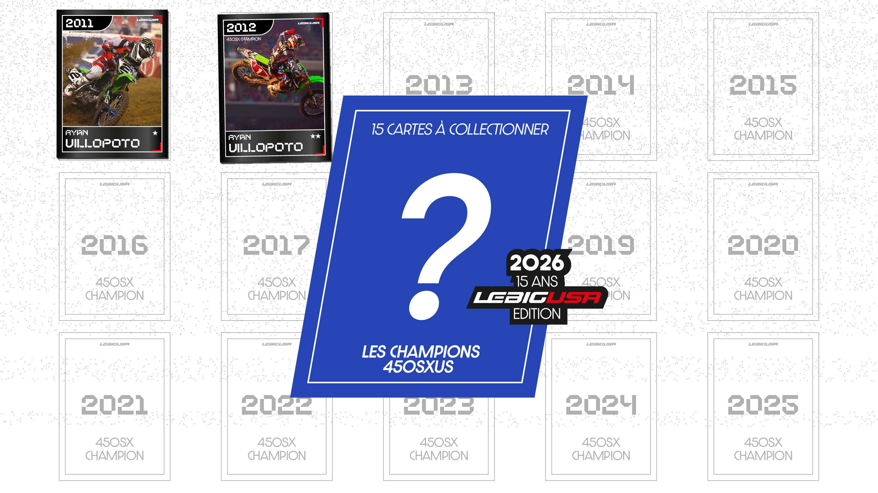 Cartes collection LBU SX US 450 (2013)