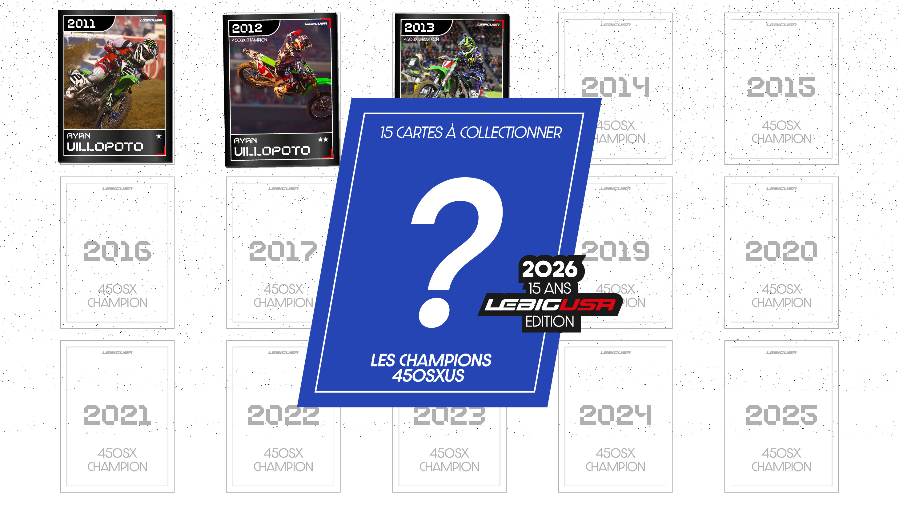 Cartes collection LBU SX US 450 (2014)