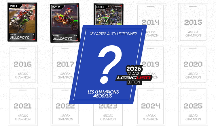 Cartes collection LBU SX US 450 (2014)