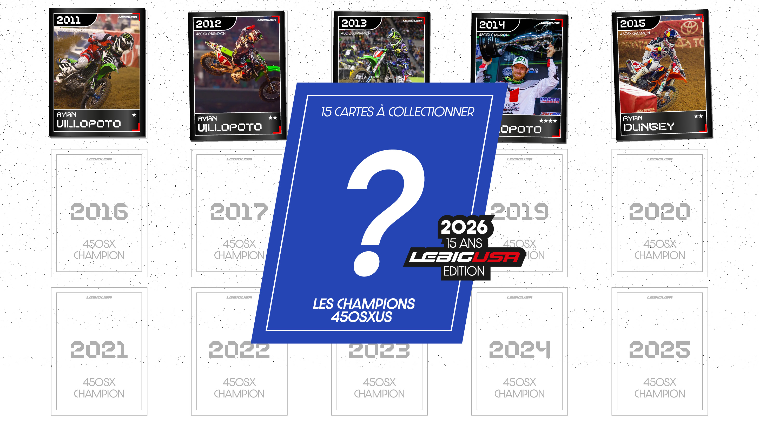Cartes collection LBU SX US 450 (2016)