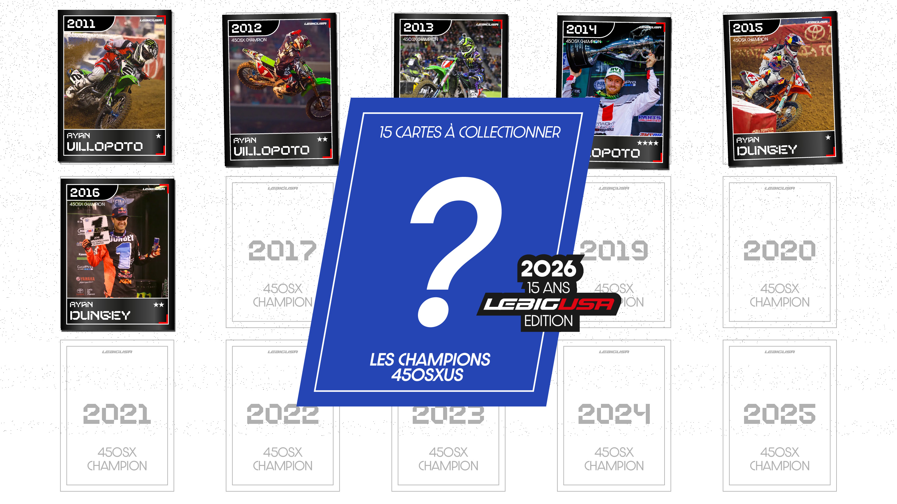 Cartes collection LBU SX US 450 (2017)