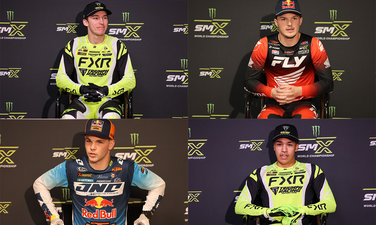 Interviews 250 pré-saison SX US 2026 (Jour 1)