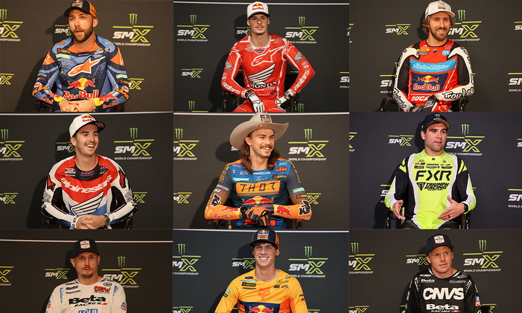 Interviews 450 pré-saison SX US 2026 (Jour 1)
