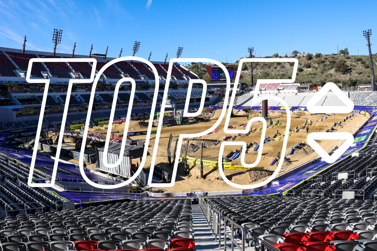 « Hauts et bas » : le Top 5 du SX de San Diego