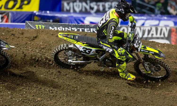 Les débuts de Triumph en 450 à Anaheim 1