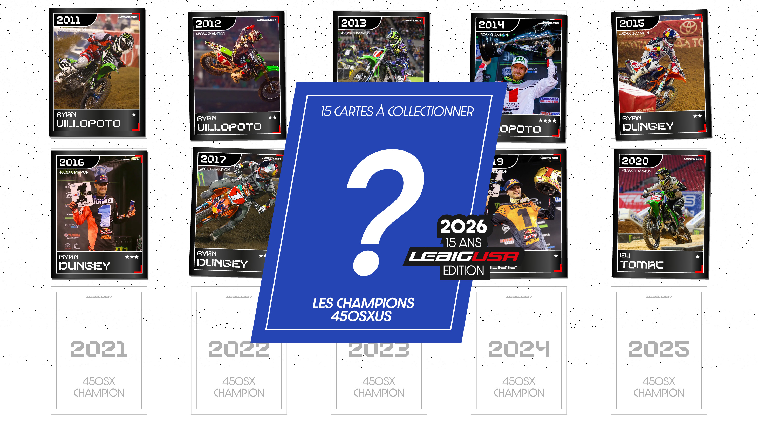 Cartes collection LBU SX US 450 (2021)