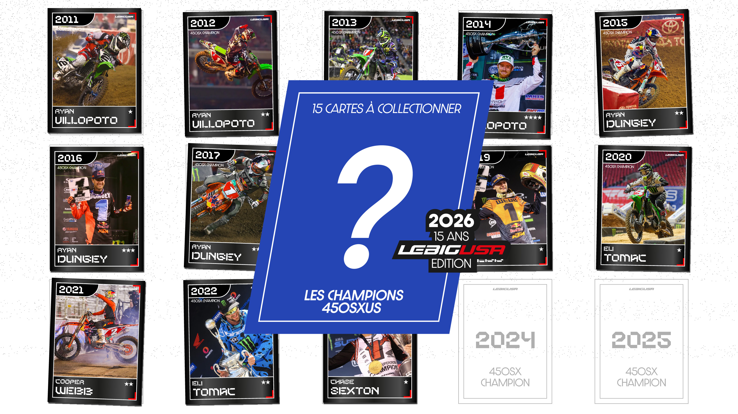 Cartes collection LBU SX US 450 (2024)