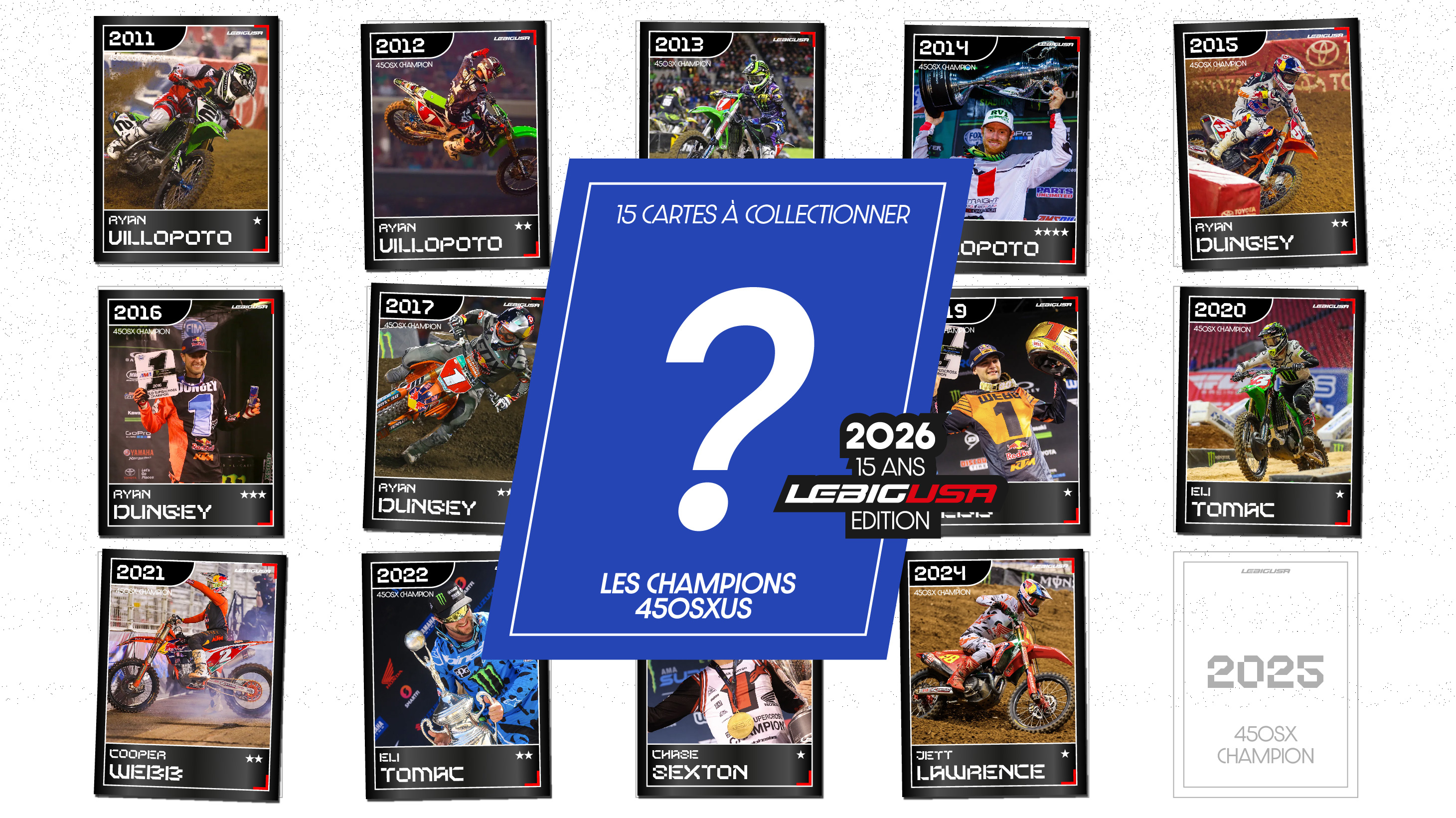 Cartes collection LBU SX US 450 (2025)