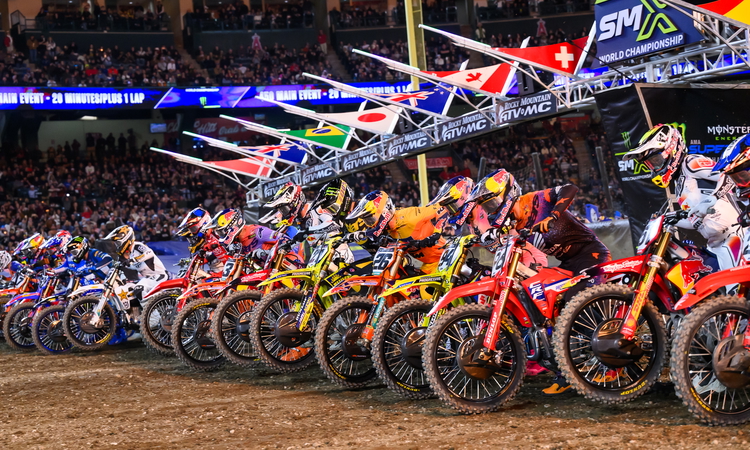Des belles images vidéo du SX d'Anaheim 1