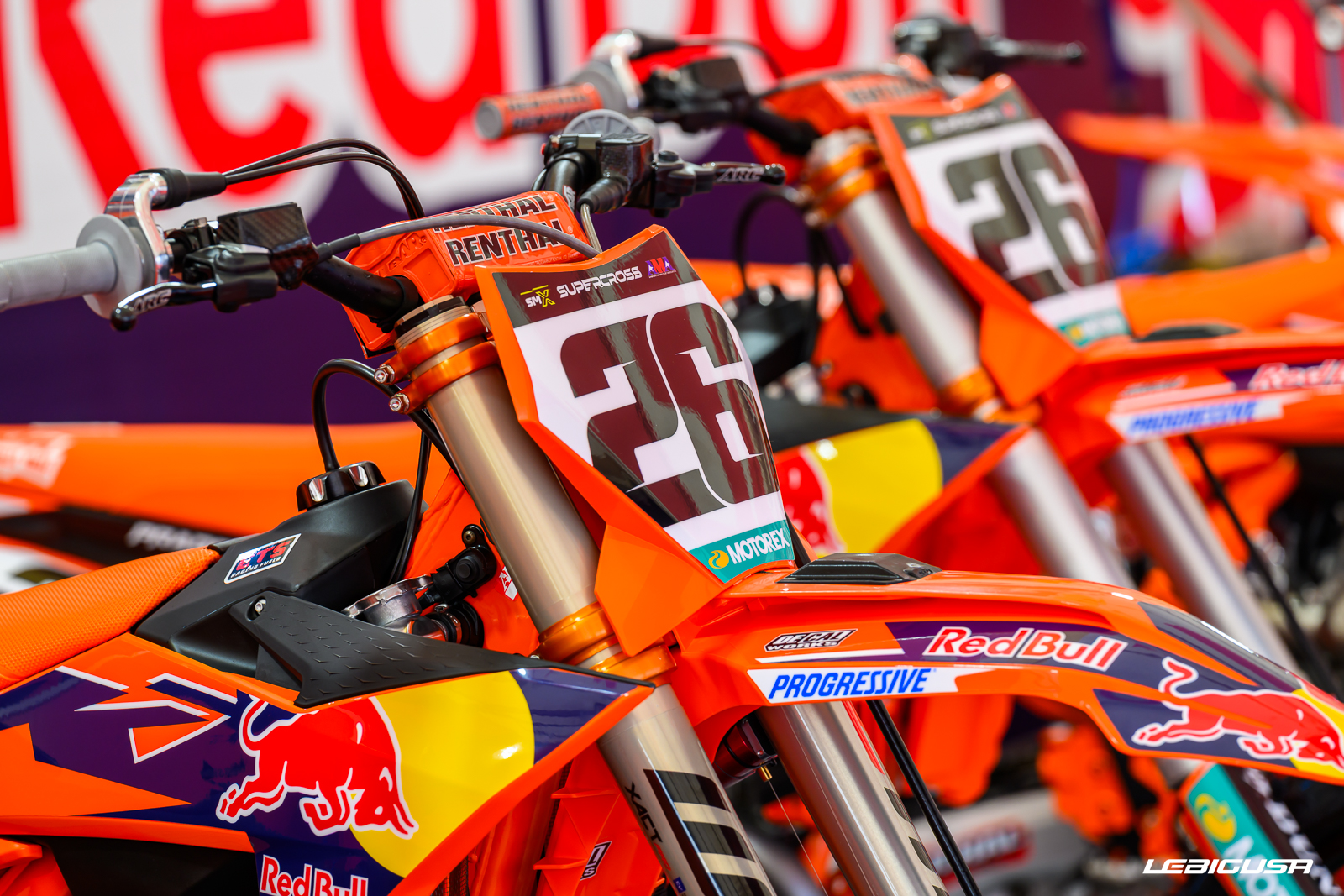 Les motos du SX de Houston