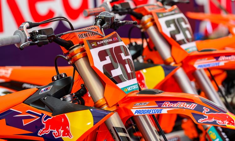 Les motos du SX de Houston