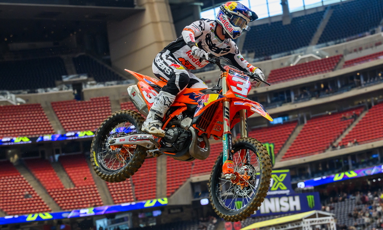 SX Houston : photos essais chronos