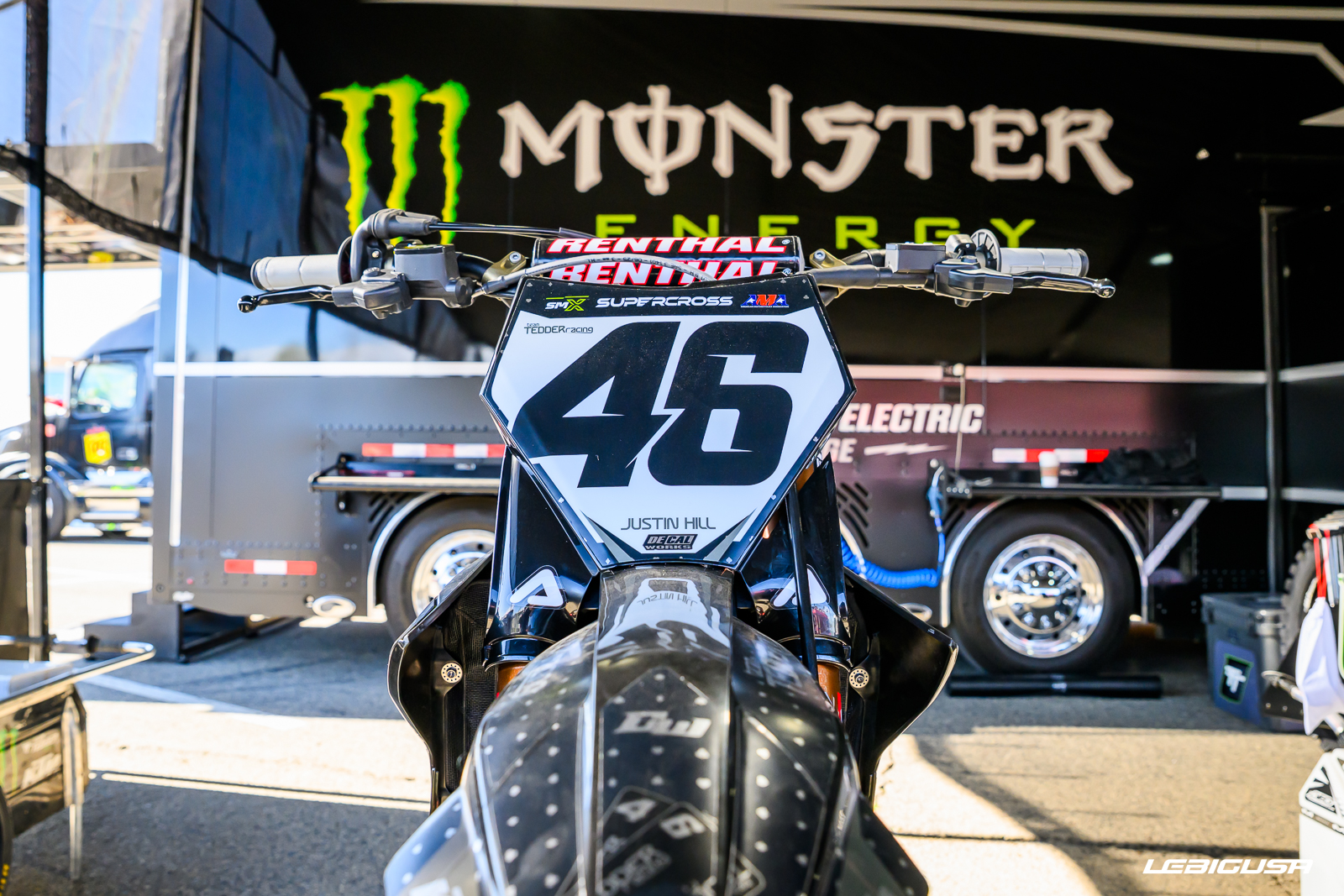 Des motos du SX US 2026