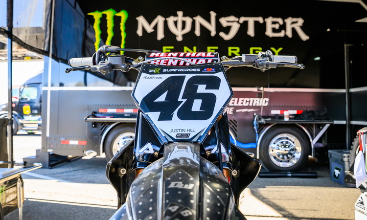 Des motos du SX US 2026