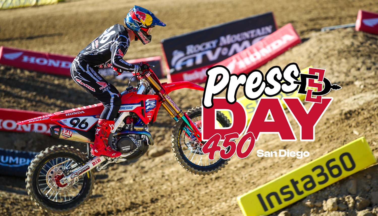 Vidéo 450 : Press Day SX San Diego