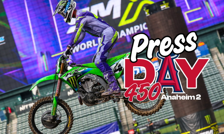 Vidéo 450 : Press Day SX Anaheim 2