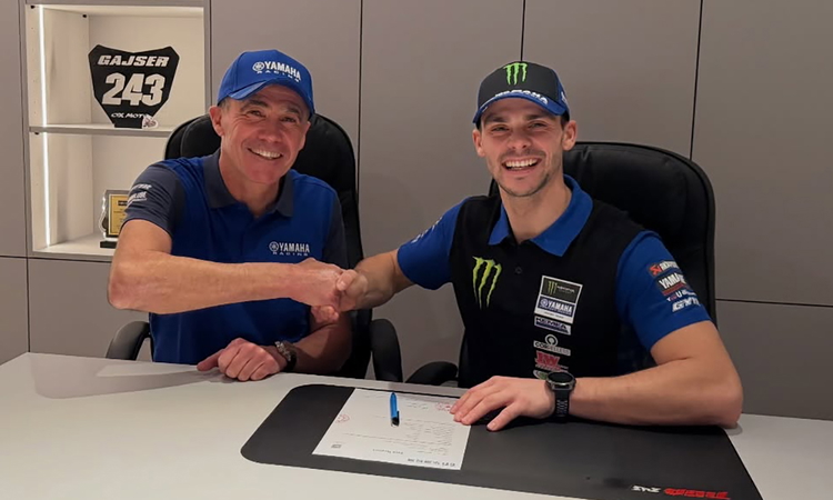 Tim Gajser passe chez Yamaha