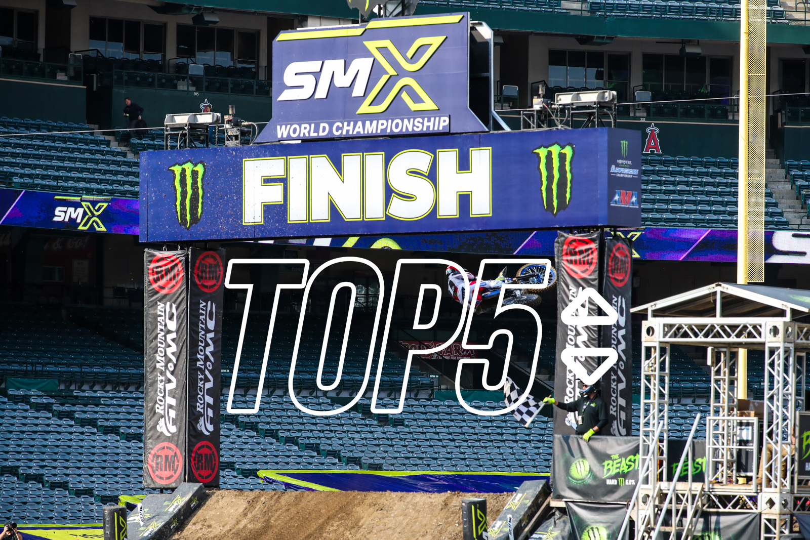 « Hauts et bas » : le Top 5 du SX d'Anaheim 2