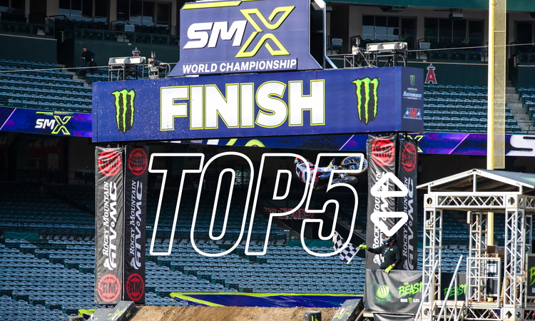 « Hauts et bas » : le Top 5 du SX d'Anaheim 2