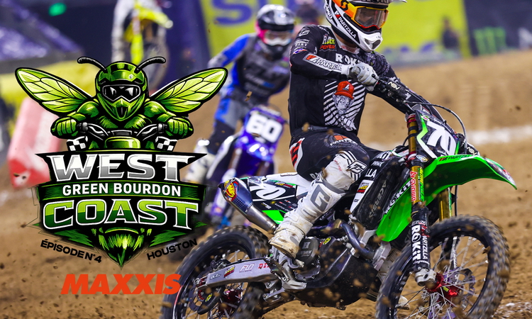 West Coast SX "Green Bourdon" à Houston