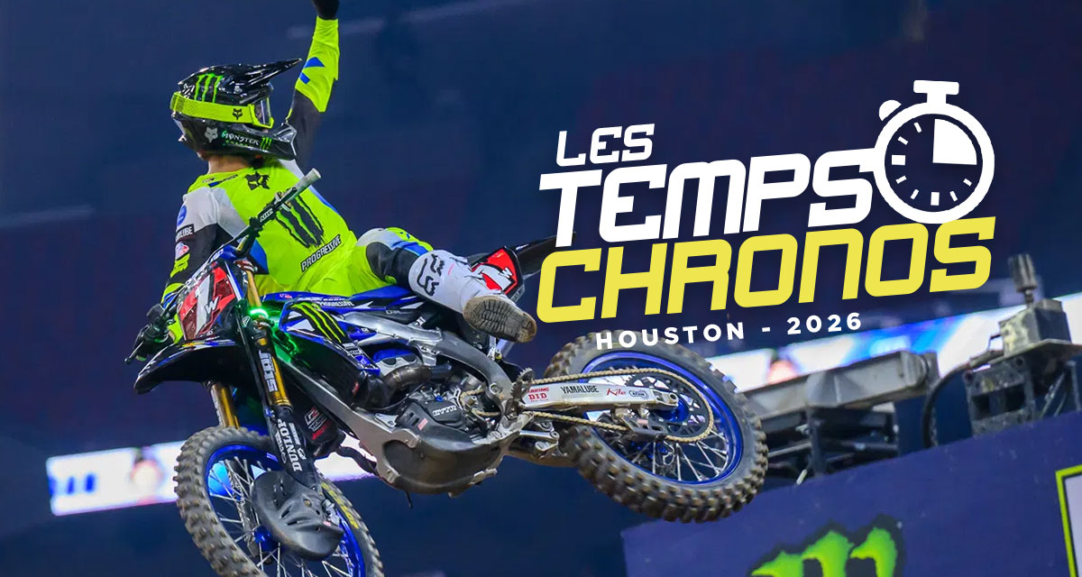 Les temps chronos du SX de Houston