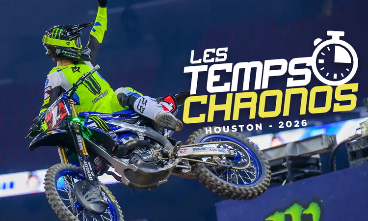 Les temps chronos du SX de Houston