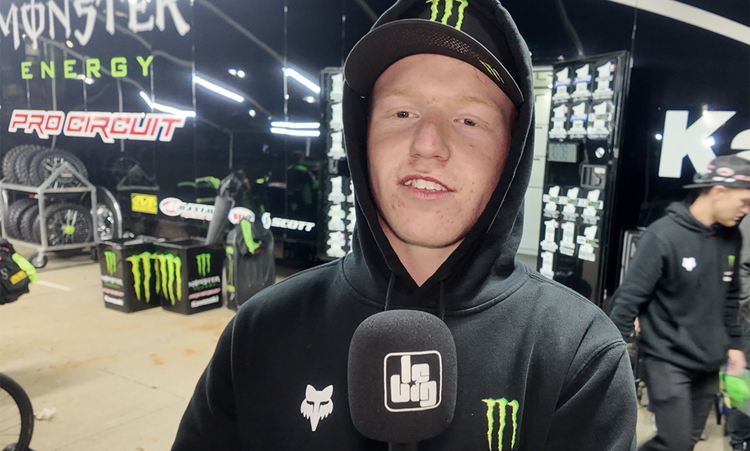 Drew Adams : "C'est seulement mon 4ème SX"