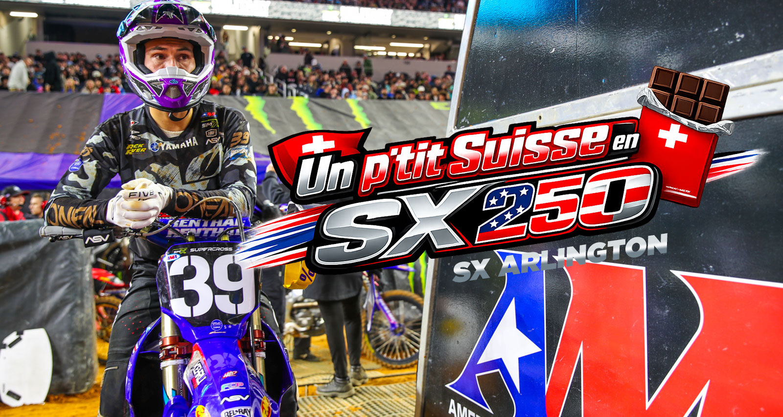 "Un p’tit Suisse en SX US 250" - Ep 1 (Arlington)