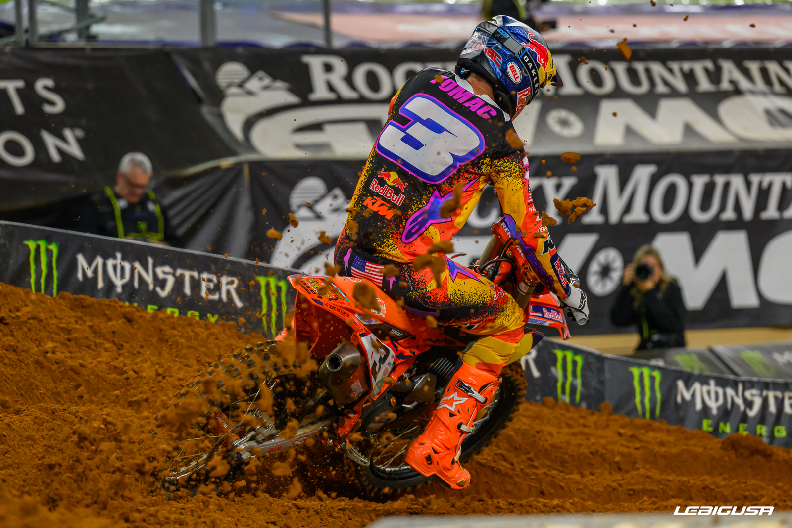 Les whoops du SX d'Arlington au ralenti (450)